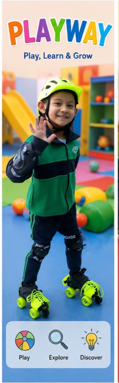 Kidsverse Playway program for children aged 2 to 3 years